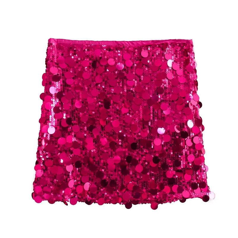 Sequin Skirt for Women  Bodycon High Waist Streetwear Night Out Party Club  Skirts