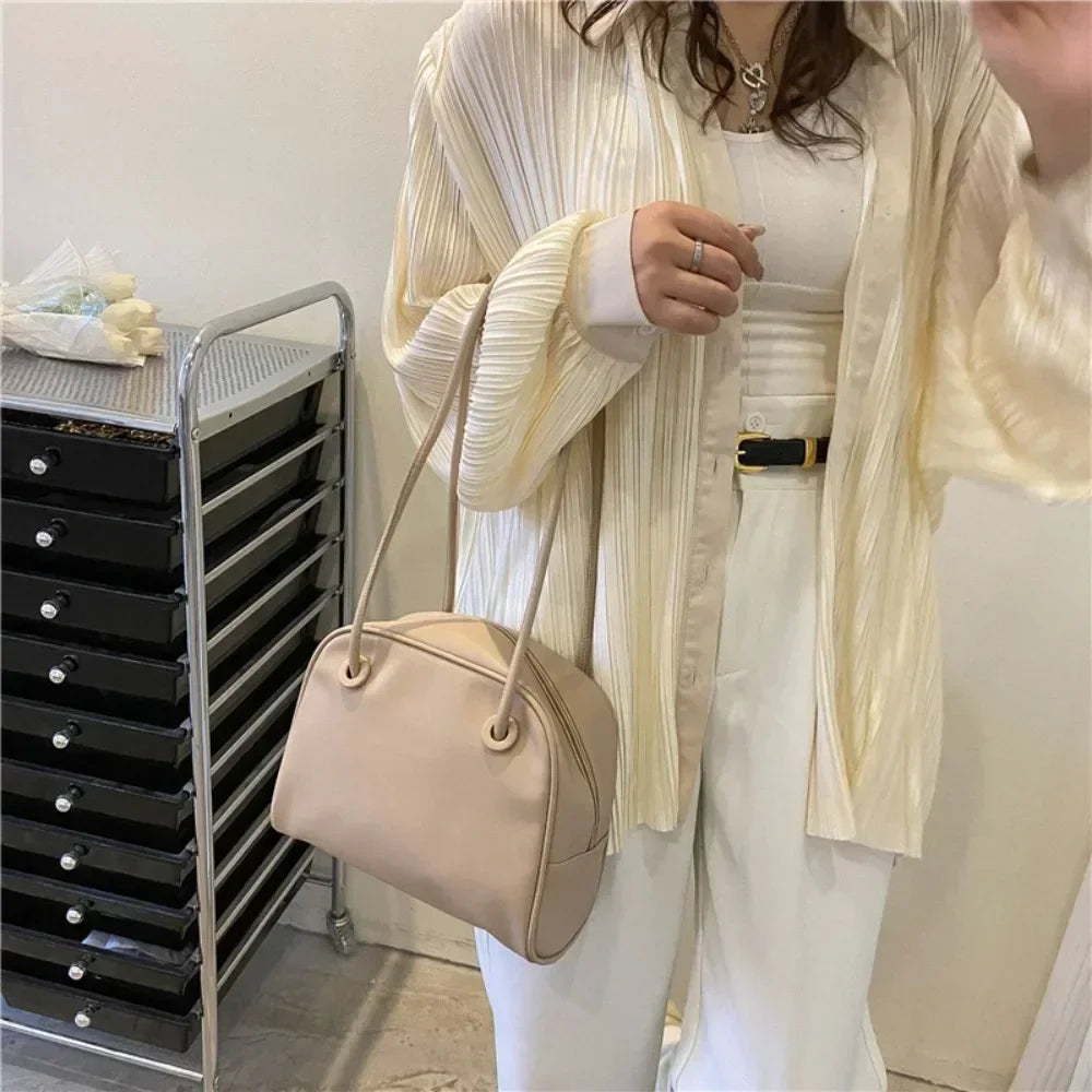 Handbags for Women Retro High-quality Stitching Shoulder Underarm Bag