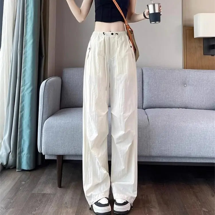 Women's Pants High Waist Casual Quality  Slacks