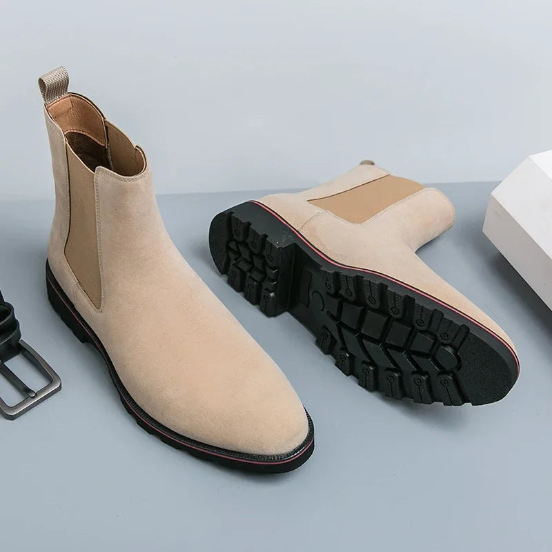 Chelsea Boots High End Suede Ankle Boots