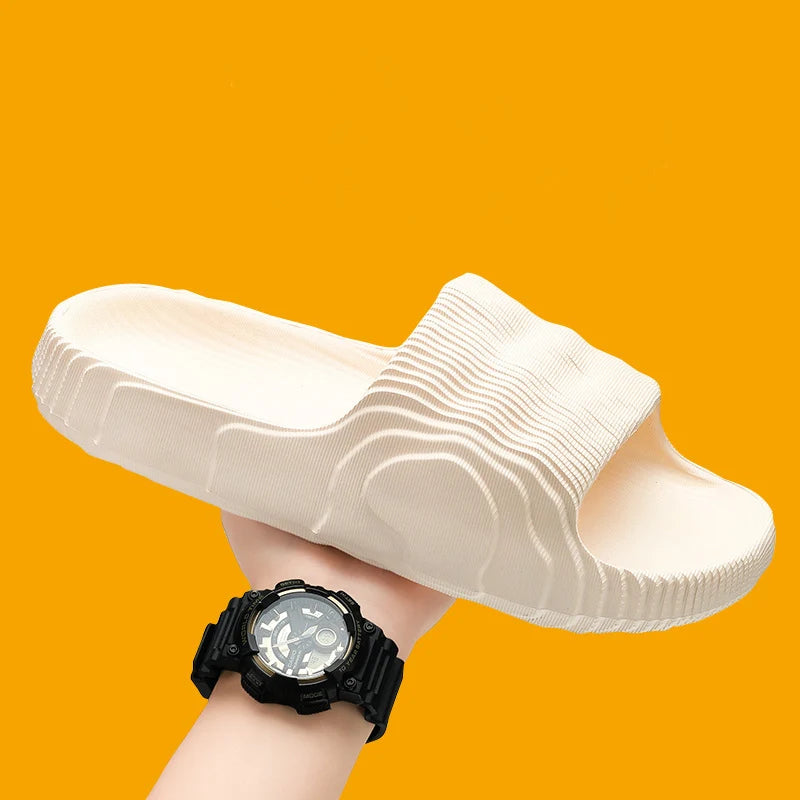 Soft EVA Anti-slip Couples Bathroom Beach Slides