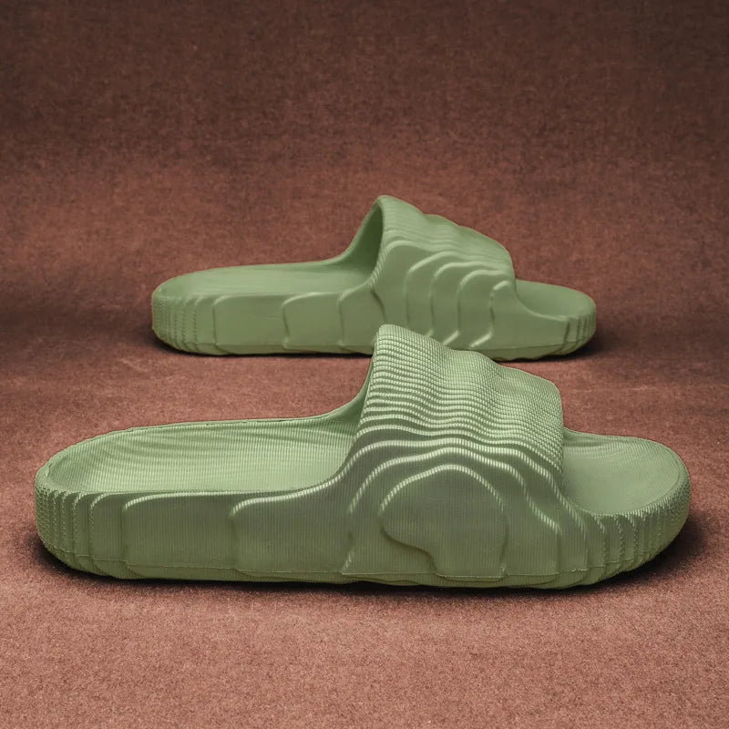 Soft EVA Anti-slip Couples Bathroom Beach Slides