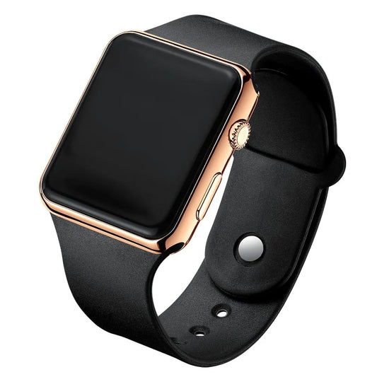 Simple Digital Watch for Men Women Fashion Sport LED Electronic Watch