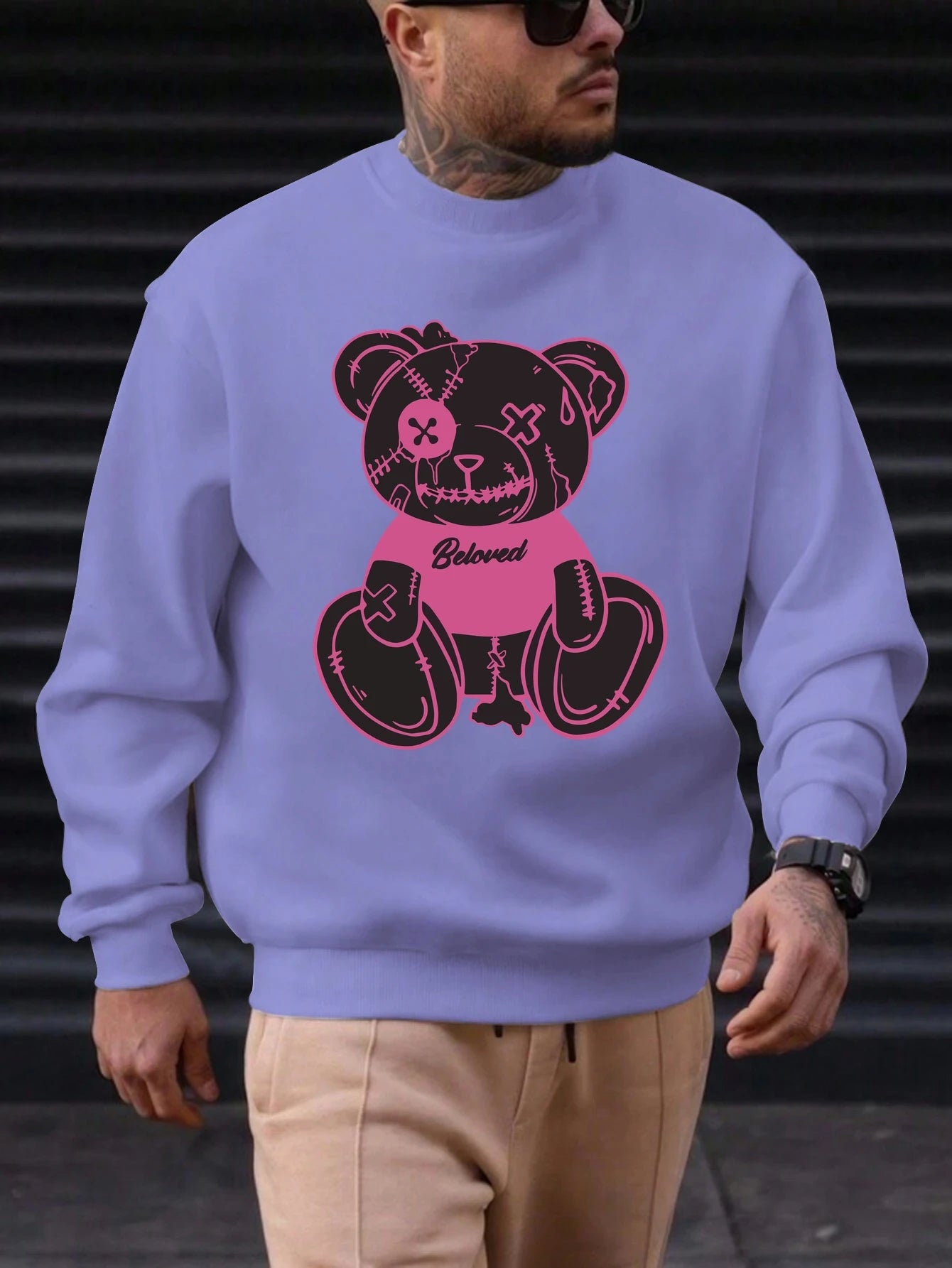 Men's Sweatshirt  Edgy Streetwear