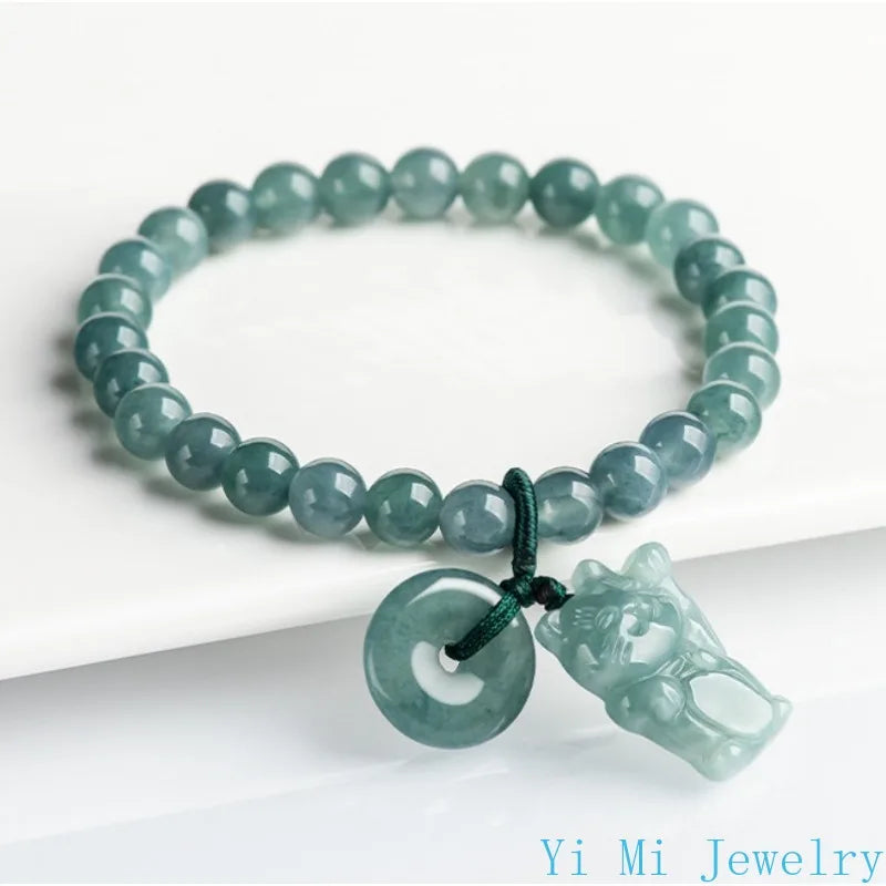 Natural A-grade Jade Bracelet