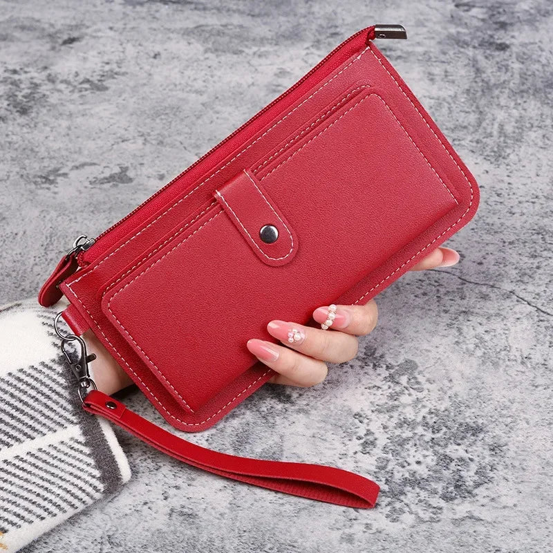 Fashion Women Wallets Simple Zipper Purses