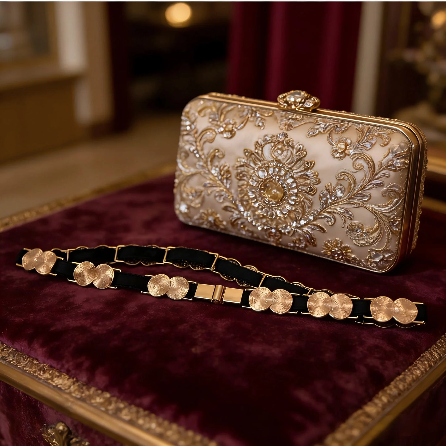 women's belt with elastic, simple and versatile design