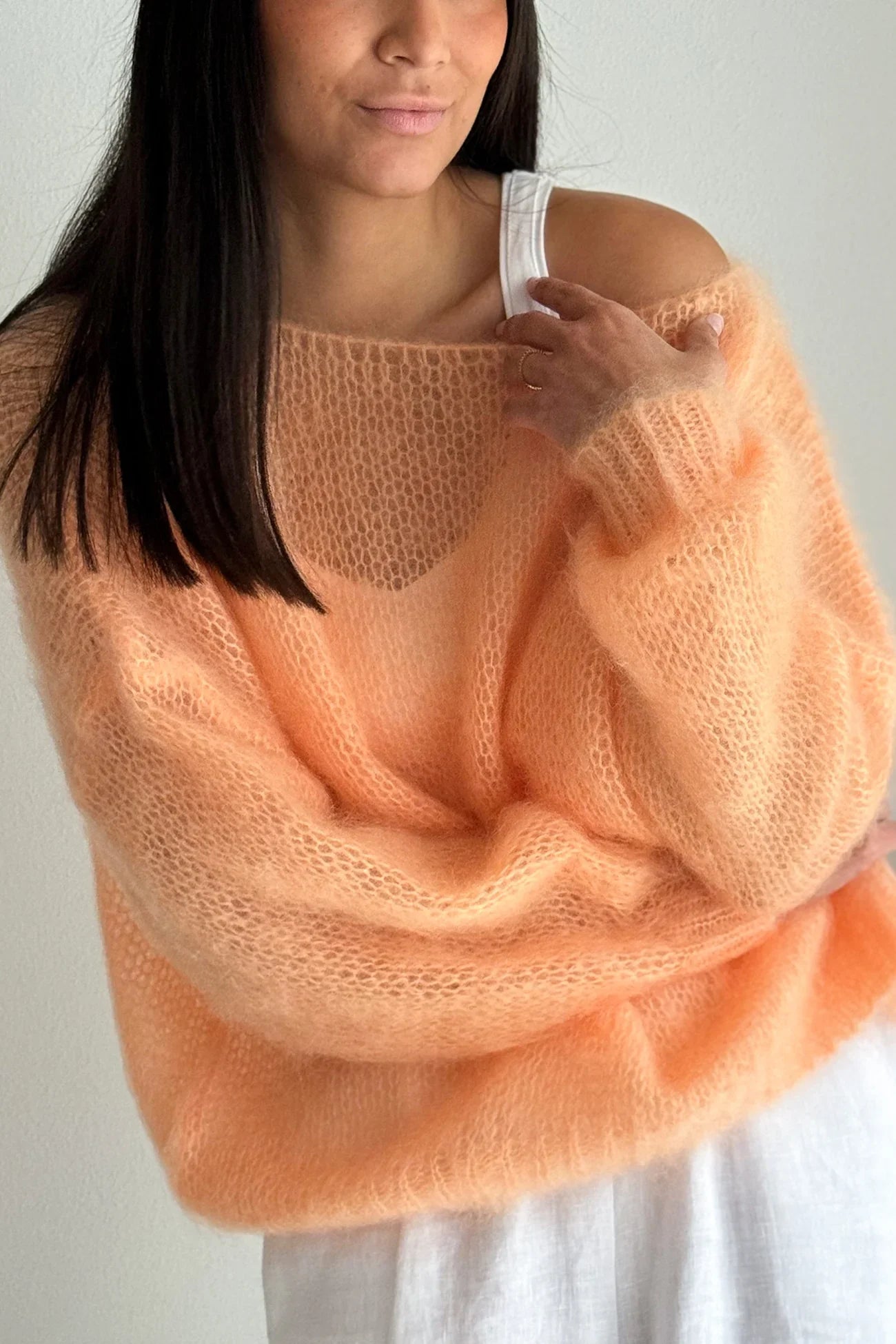 Comfortable Off Shoulder Pullover