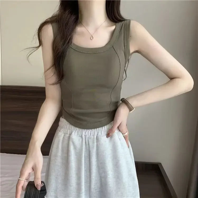 Women's Millennial Retro Slim Fit Tank Top