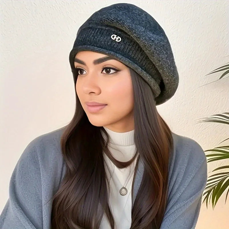 Ladies' Autumn and Winter Warm Multifunctional Hat