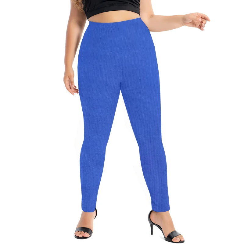 Solid Colorful Leggings For Women