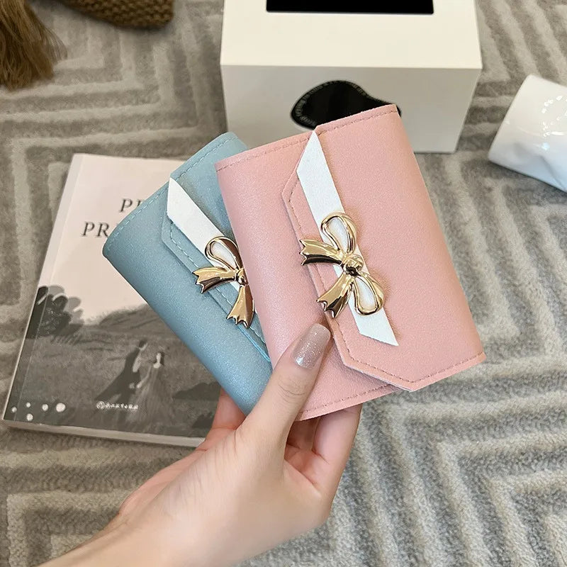 Women's Foldable PU Leather Wallet