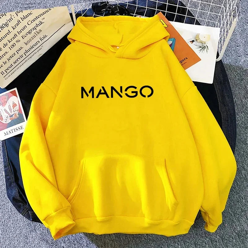 Woman Hooded Sweatshirt Urban Casual Fashion Long Sleeve Pullover