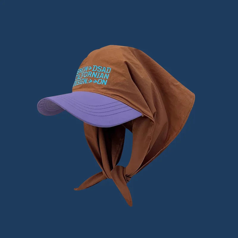 Korean Style Headscarf Hat for Women /Men Triangular Scarf