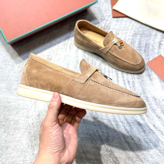 Suede Leather Loafers for Women