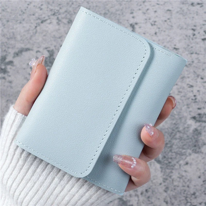 New Cute Wallets for Women Small Hasp Girl Credit Card Holder