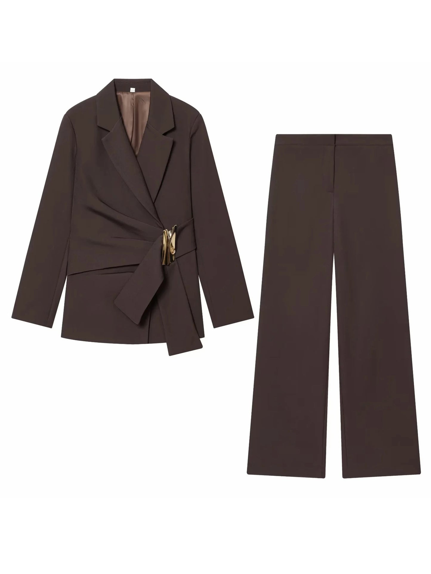 Women Suit Pants Two-Piece Set
