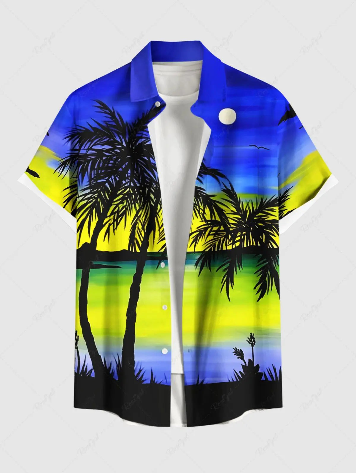 Summer Plus Size Men's Shirt 3D Prints