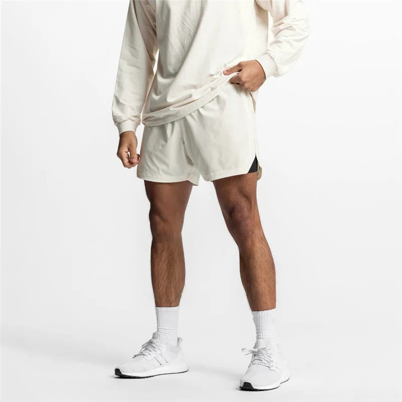 Men's Running Shorts  Fitness Training Gyms Shorts