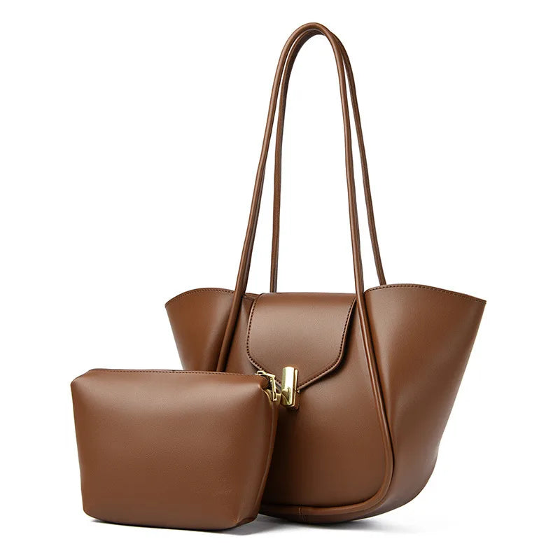 Women's Large Capacity Tote Bag Professional Work Handbag