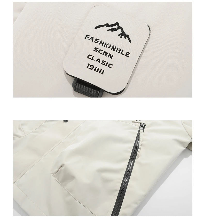 Men's Windbreaker Jacket  Casual Coat for Camping