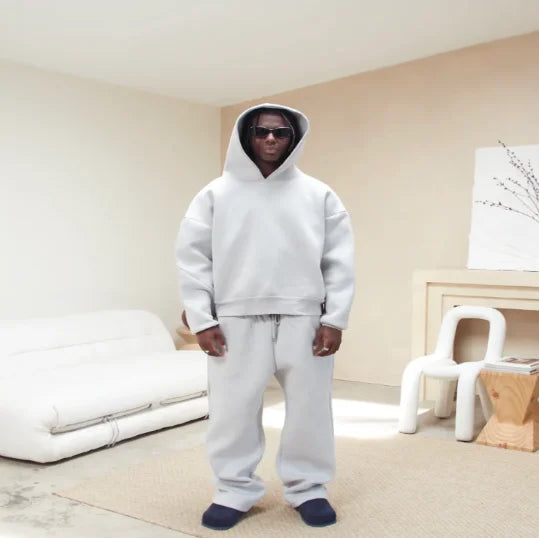 Men's Casual Sweatshirt Set  Two-Piece