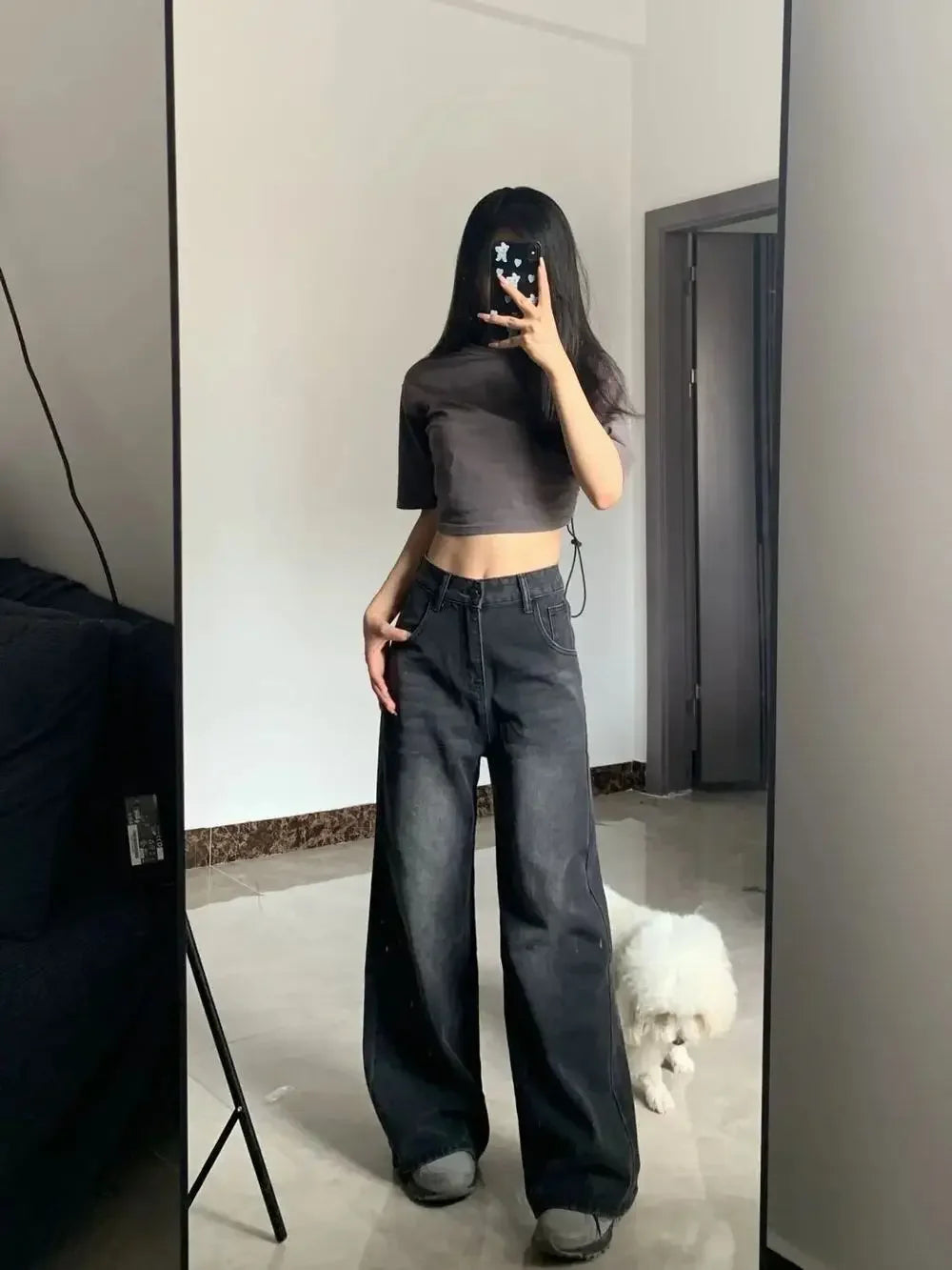 Slimming High-waisted Jeans For Women Pear-shaped