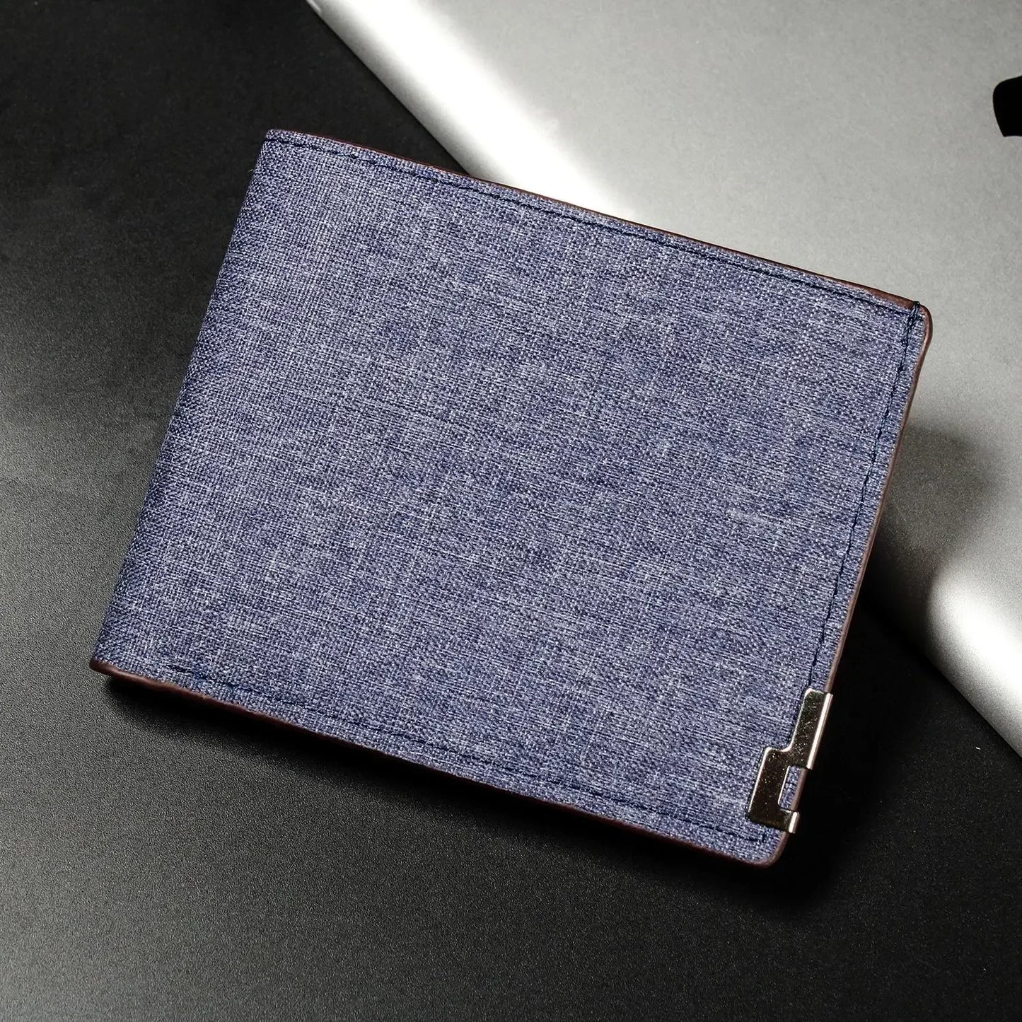 New Minimalist and Portable Denim Wallet
