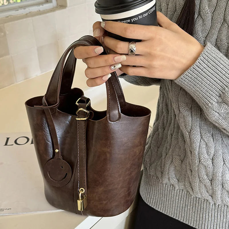 Women Handbags  Crossbody Bag Fashion Bucket Tote Bag