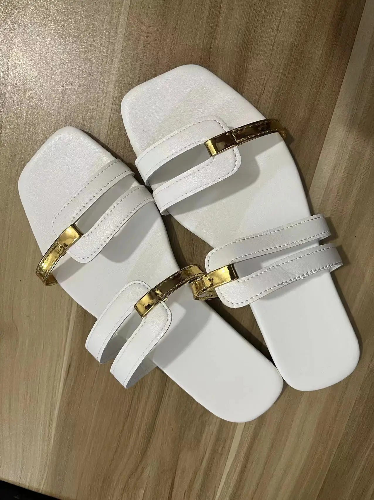 Women's Shoes Summer Flats Flip Flops  Female Slides