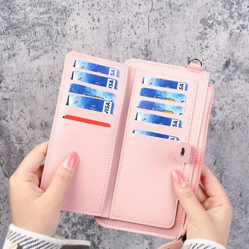 Fashion Women Wallets Simple Zipper Purses