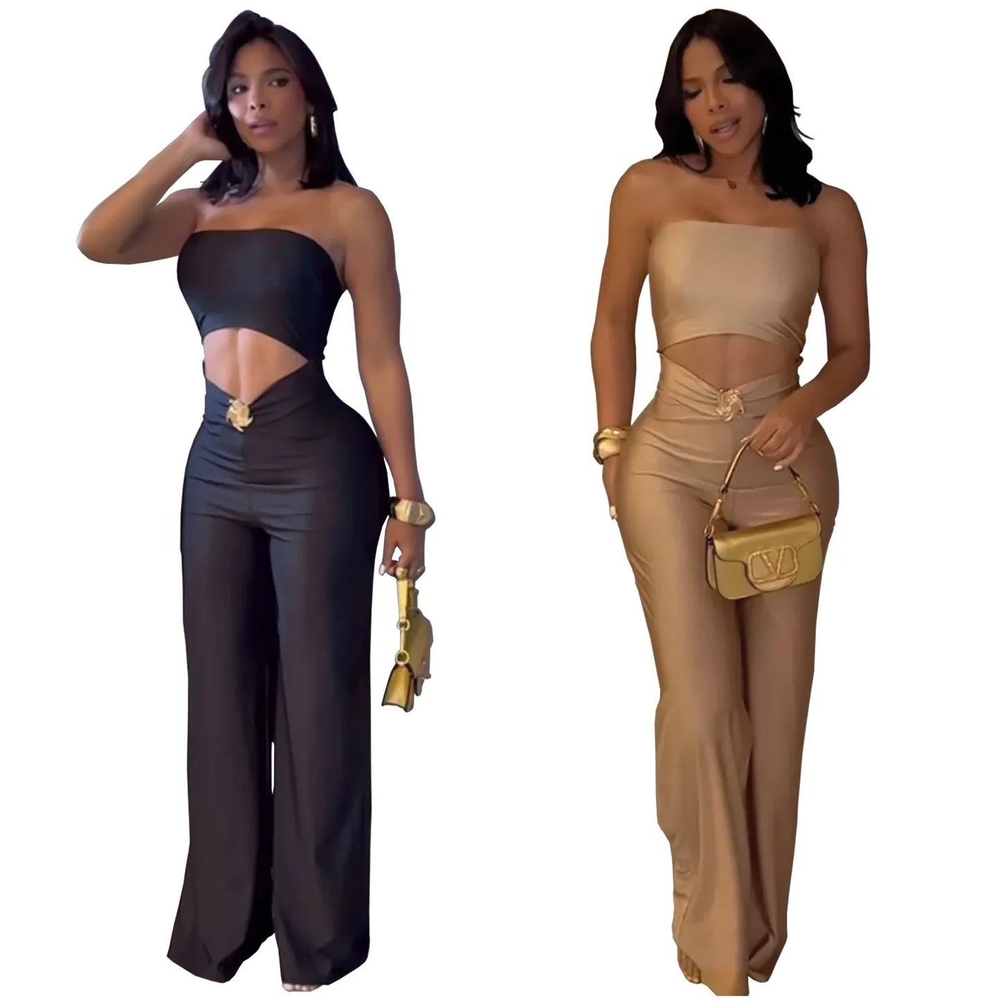 Women Daily Wear Outfit  Casual Jumpsuit Breathable Streetwear