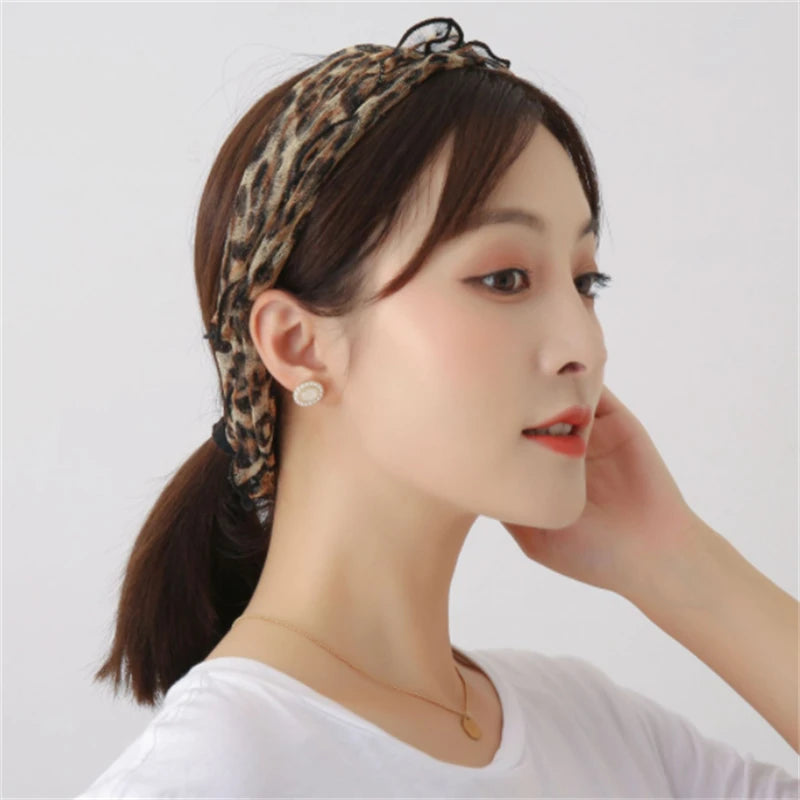 Fashion Scarves for Women Print Satin Silk Scarf