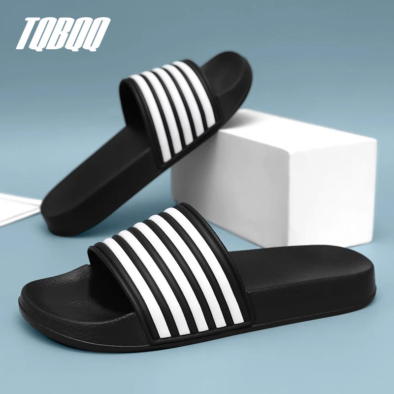 Men's Slides Sandals EVA Foam Comfortable Non-Slip Women's Massage Slippers