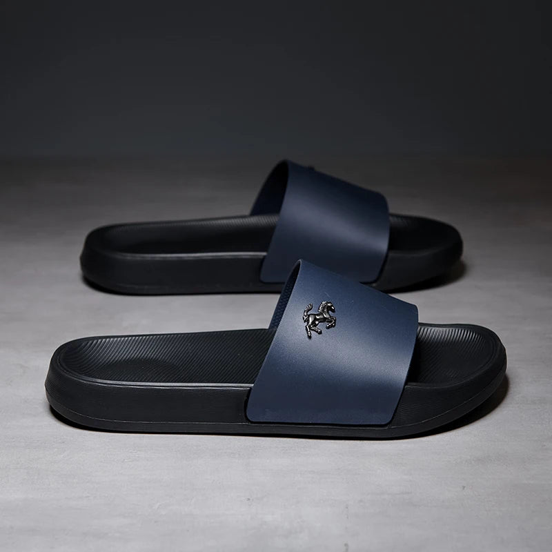 Men's Slide Sandals Soft Comfortable Non-Slip Slippers