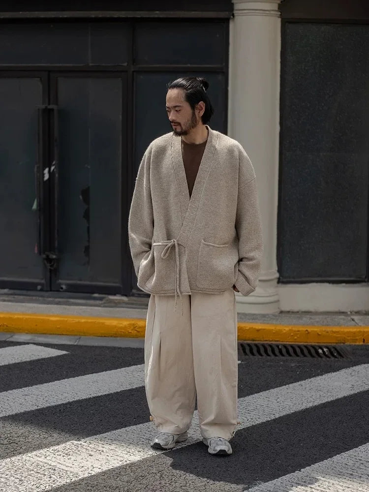 Knitted Kimono Cardigans Sweater