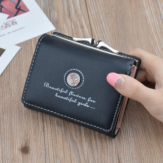 Small Women Wallet Short Women's Wallet