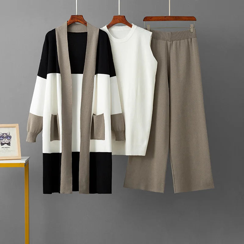 Women's Fashion Casual  Three-Piece Set