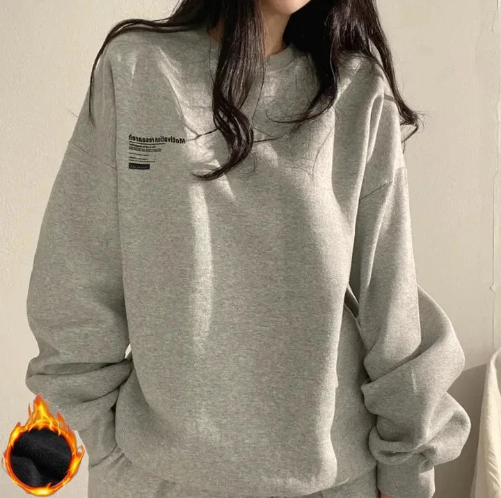 Women Sweatshirts Oversized Spring Hoodie Long Sleeve Casual Letter Print