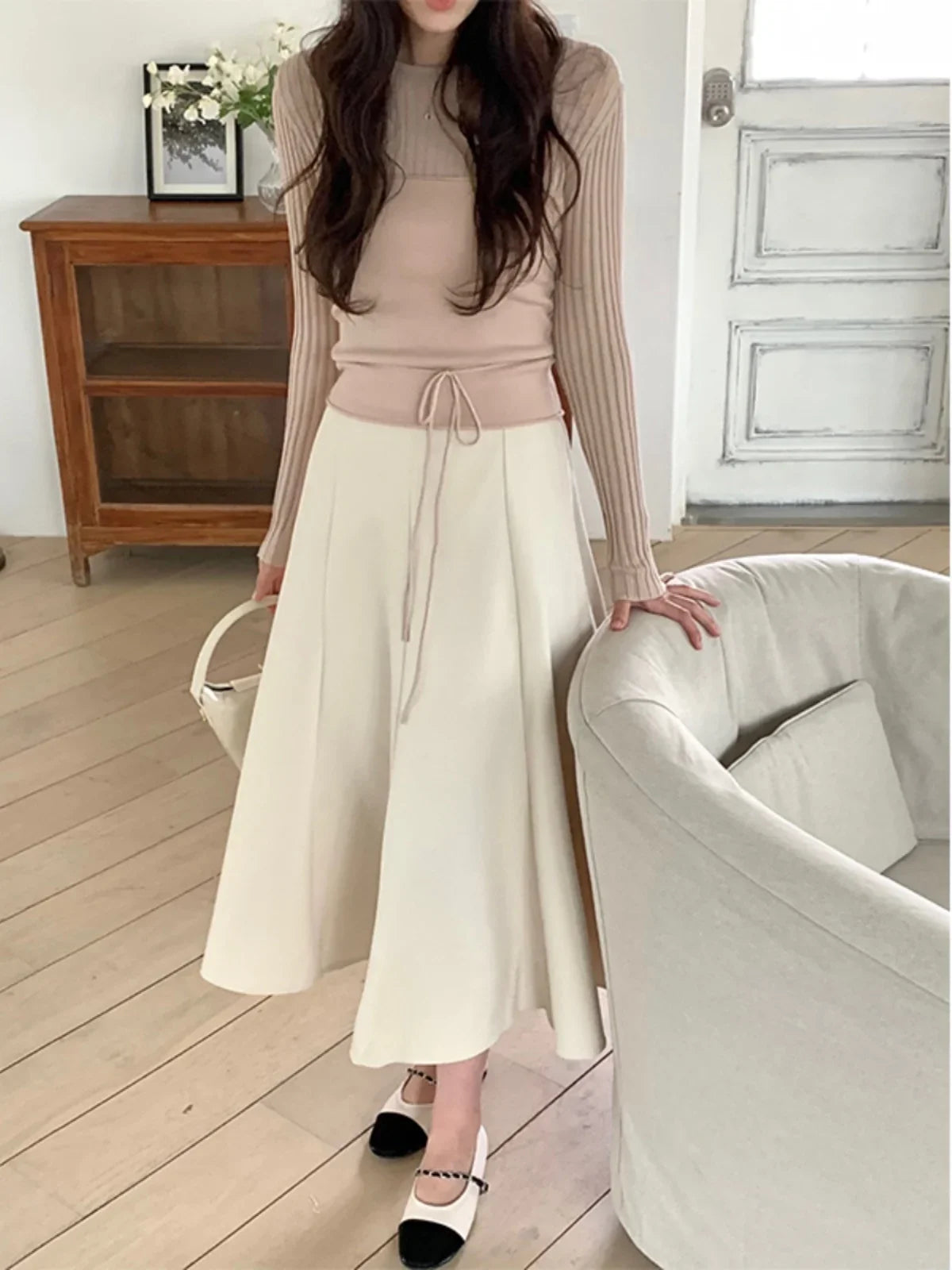 Elegant Advanced Design Chic Top Two-piece Set