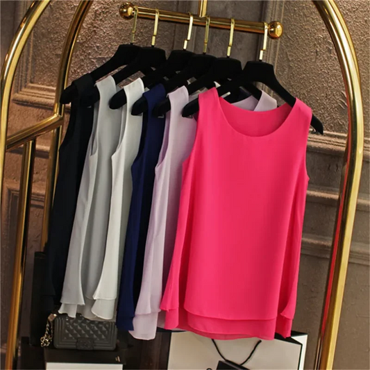 Women Tank Top  SO Neck Sleeveless Tops