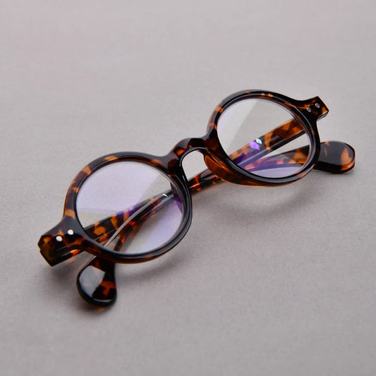 Round Reading Glasses For Women Anti Blue Light