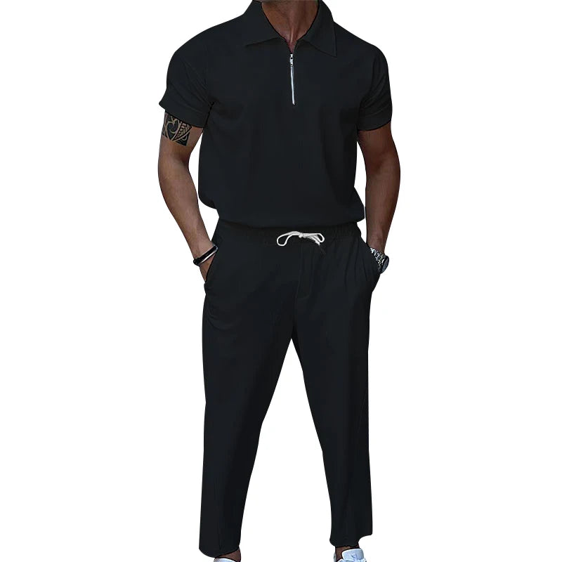 New Men's Set  Plus-size