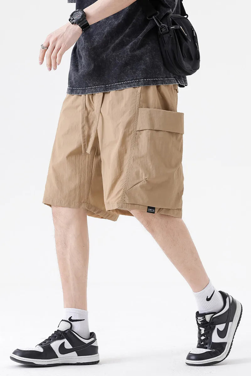 Men's shorts for summer with embroidered letters