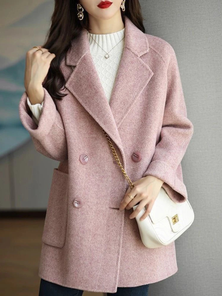 Long Sleeve Office Lady Trench Coat