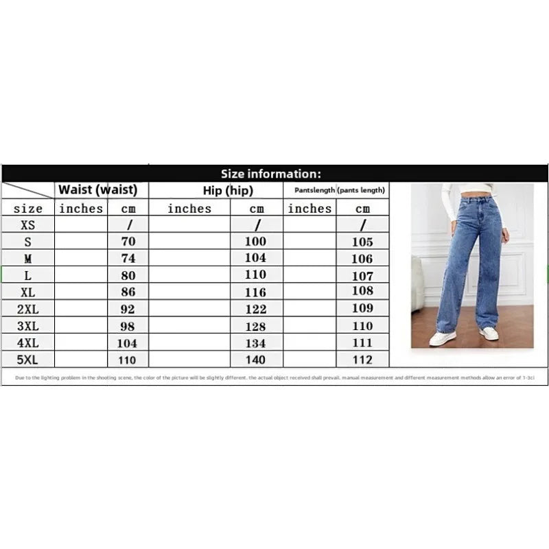 High Waist Slim Fit Straight Leg Jeans for Women