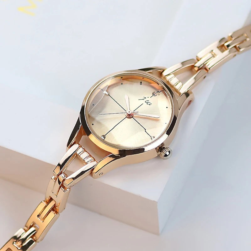 Women's Watches Quartz  Luxury Stainless Steel Wristwatch