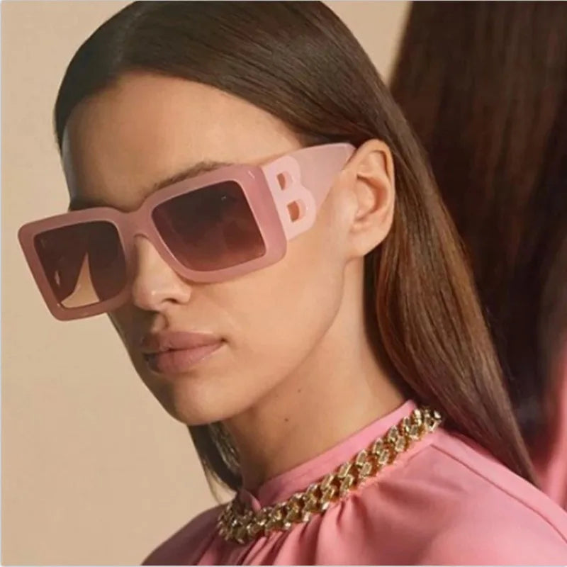 Women's Sunglasses Trendy Designer Square Sun Glasses