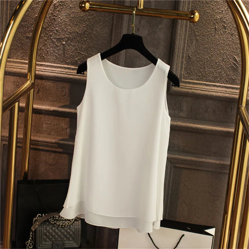 Women Tank Top  SO Neck Sleeveless Tops