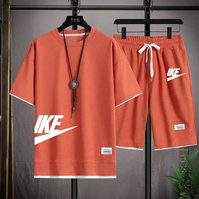 casual and trendy men's sportswear set